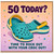 50th Birthday Card, Time to Rock Out with Your CROC Out Funny Birthday Card