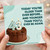 43rd Birthday Card, Funny Cake and Candles Humorous Birthday Card