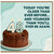 45th Birthday Card, Funny Cake and Candle Design