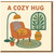 A Cosy Hug - Thinking of You Card with Sleeping Dog on Armchair, Warm Home Illustration, Comfort and Support Greeting Card for Friend or Family