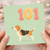 101st Birthday Card, Cute na Balloon Greeting Card