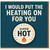 I Would Put The Heating On For You Funny Love Card - Super Hot Thermostat Design - Anniversary or Valentine’s Card for Partner, Boyfriend or Girlfriend - Humorous Romantic