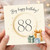 88th Birthday Card, Big Happy Birthday Card