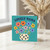 Lovely Nana Floral Birthday Card - Colourful Flowers Vase Design for Grandma - Cute Greeting Card for Nan