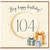 104th Birthday Card, Big Happy Birthday Card with Gifts