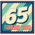65th Birthday Card, Fabulous Years Card