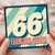 66th Birthday Card, Fabulous Years Retro Style Card