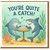 Cute Dolphin and Shark 'You're Quite a Catch' Underwater Love Card - Funny Anniversary or Valentine for Partner, Boyfriend or Girlfriend