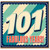 101st Birthday Card, Fabulous Years!