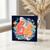 64th Birthday Card, Floral Number 64 Card