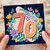 70th Birthday Card