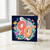 90th Birthday Card, Floral Heart Number 90 Design