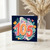 105th Birthday Card, Floral Heart Design