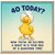 40th Birthday Card, Funny Duck Old Bird Card