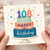 108th Birthday Card, Happy Birthday Cake Design