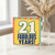 21st Birthday Card, Fabulous 21 Years Card