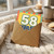 58th Birthday Card, Fabulous Years Retro Style Card