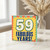 59th Birthday Card, Fabulous Years Birthday Card