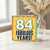 84th Birthday Card, Fabulous 84 Years Birthday Card