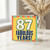 87th Birthday Card, Fabulous Years Age 87 Birthday Card