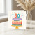 50th Birthday Card, Colourful Birthday Cake Design