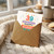89th Birthday Card, Happy Birthday Cake Design with Confetti and Candles