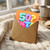 50th Birthday Card, Funny WTF Balloon Design