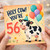 56th Birthday Card, Holy Cow You're 56 Funny Cow Birthday Card