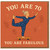 70th Birthday Card - You Are 70, You Are Fabulous - Funny Skateboard Gran Design - For Women, Mum, Nan, Friend - Milestone Seventieth Celebration
