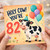 82nd Birthday Card, Holy Cow You're 82 Card