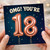 18th Birthday Card, OMG You're 18, Milestone Birthday Card