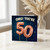 50th Birthday Card, OMG! You're 50 Card