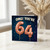64th Birthday Card, OMG! You're 64 Balloon Design