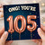 105th Birthday Card, OMG You're 105 Card