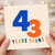 43rd Birthday Card, 43 Years Young Card