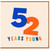 52nd Birthday Card, 52 Years Young Card