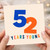 52nd Birthday Card, 52 Years Young Card
