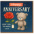 Happy Anniversary Card - Cute Teddy Bear with Red Rose - Love You So Much XXX - Romantic Card for Partner, Husband, Wife, Boyfriend or Girlfriend