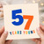 57th Birthday Card, 57 Years Young Card