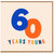 60th Birthday Card, 60 Years Young Card