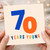 70th Birthday Card, 70 Years Young Modern Typography Card