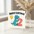 2nd Birthday Card, Happy Birthday Dinosaur Card