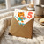 5th Birthday Card, Cute Tiger Holding Gift with Number 5 Balloon