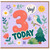 3rd Birthday Card, Today Yay Floral Animal Design