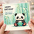 Funny Panda Birthday Card - Party Pants Pun with Cute Bamboo Background - Adorable Panda Illustration - For Kids, Friends or Anyone