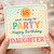 18th Birthday Card for Daughter from Parents - Fun Colourful '18 and Ready to Party' - Happy Birthday to Our Daughter