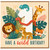 1st Birthday Card, Have a Wild Birthday Safari Animal Jungle Card
