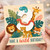 3rd Birthday Card, Have a Wild Birthday Jungle Animals Card