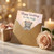 Wedding Day Card for Wife - Cute Teddy Bear with Floral Crown and Pastel Flowers - Romantic Love Greeting Card