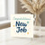 Congratulations on Your New Job Card - Colourful Stars & Confetti Design - New Job Congratulations Greeting Card